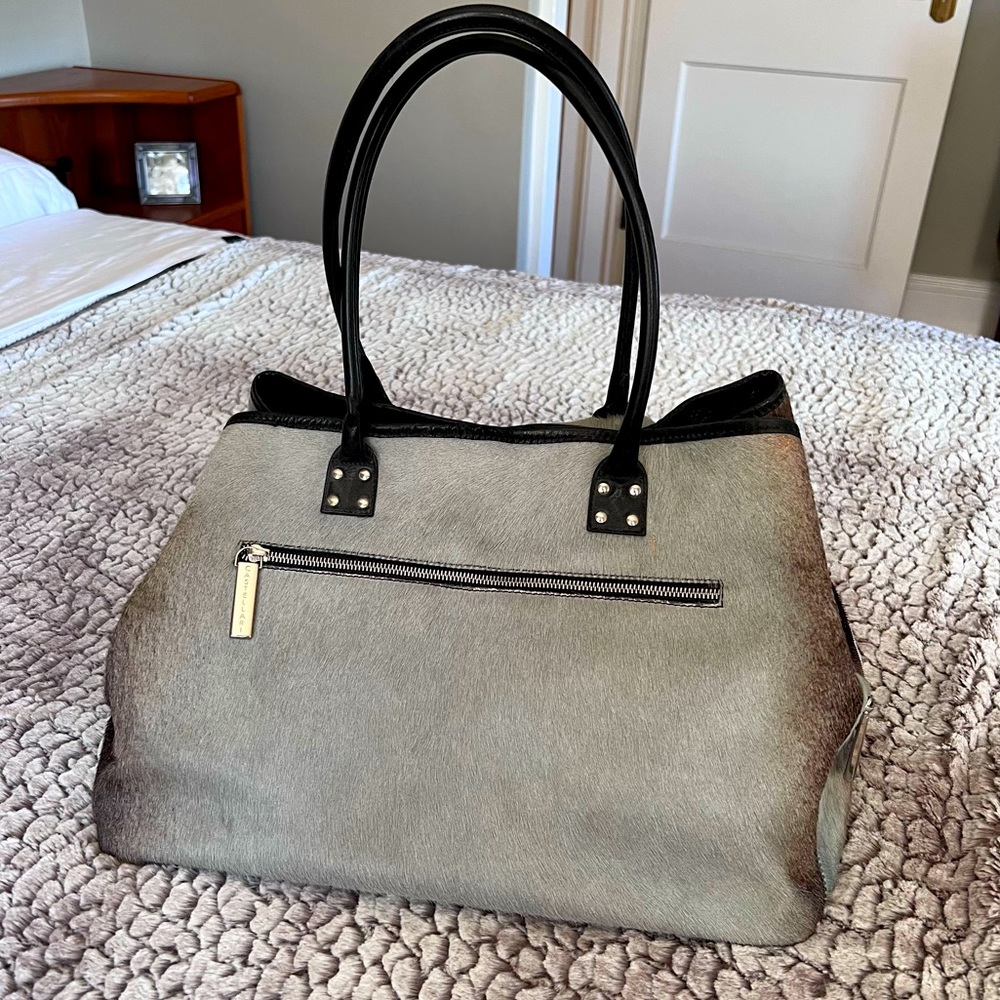Castellari Calf Hair & Leather Tote